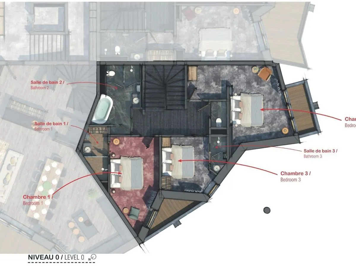 Appartement D'Exception 7 Pieces Pour 12 Pers, Espace Bien-Etre A Avoriaz - Fr-1-314-102 Frankrig