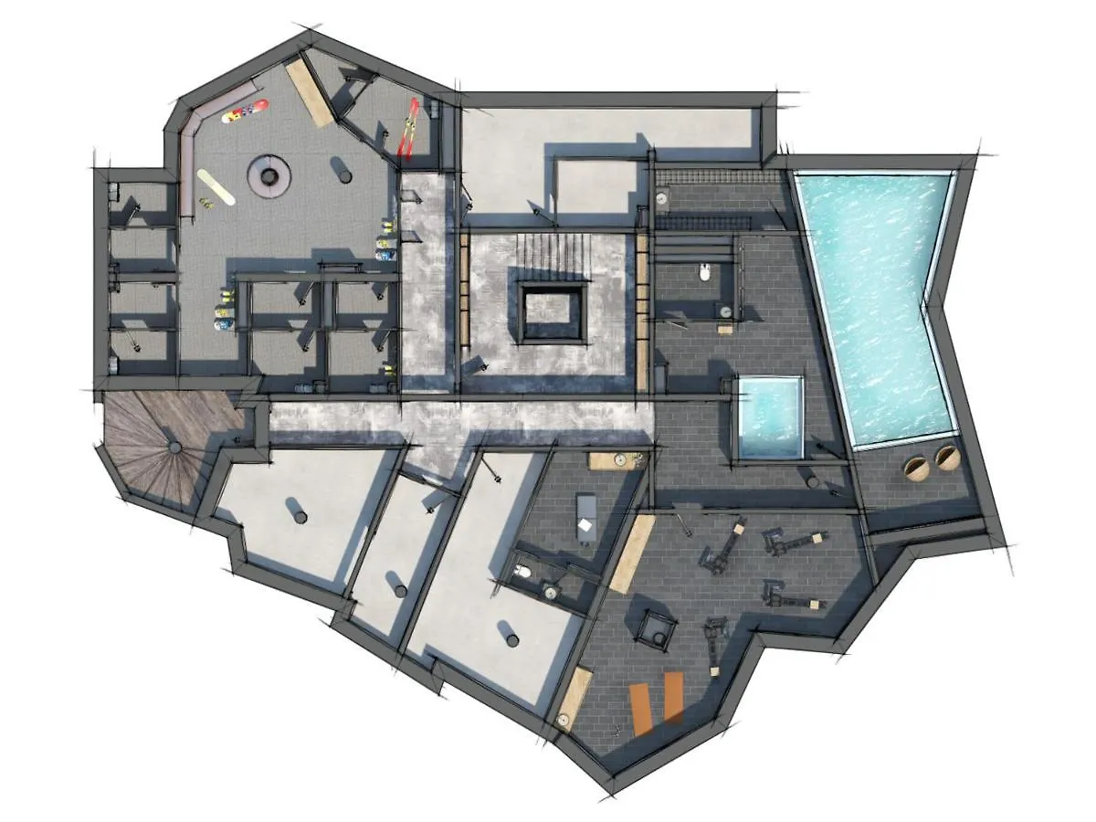 Luxueux Appartement 7 Pieces, 12 Pers, Piscine, Sauna, Ski-In/Ski-Out, Services Premium - Fr-1-314-102 Avoriaz